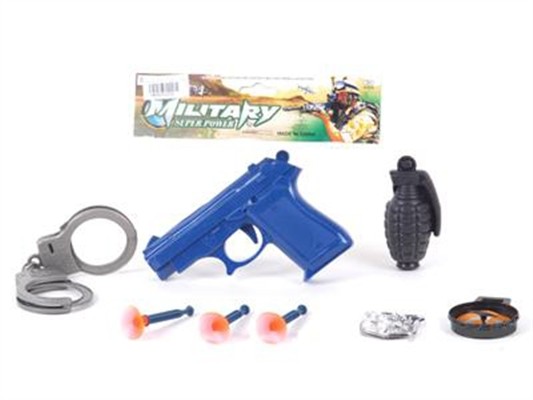 The Blue Needle Gun + POLICE SET