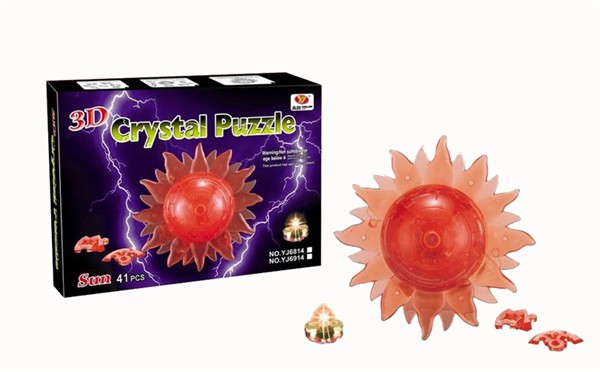 The Crystal building blocks of the sun (41pcs)