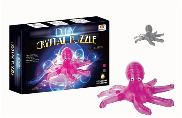 Octopus crystal building blocks (26pcs)