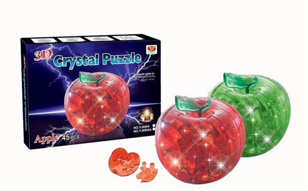 Apple crystal building blocks (45pcs)