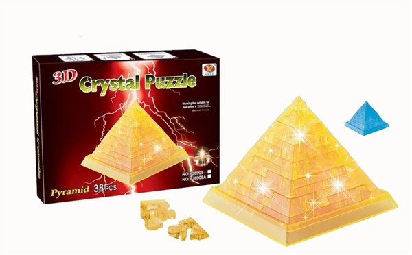 Of Pyramid Crystal building blocks (38pcs)