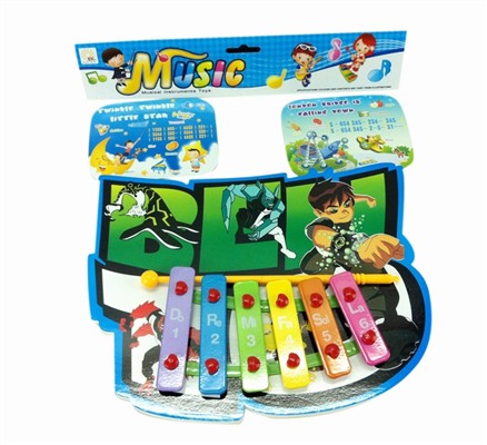 BEN10 EVA knock piano with music card