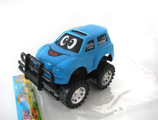 The cartoon cross country Friction Car