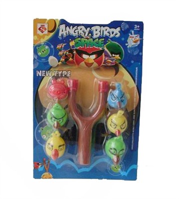 Angry Birds slingshot space version