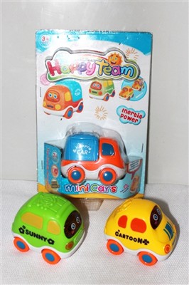 Cartoon Friction Car three mixed