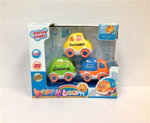 Cartoon Friction Car three mixed