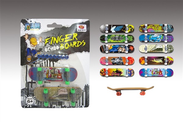 Finger skateboards