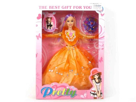 11.5-inch solid body barbie box multicolor mixed