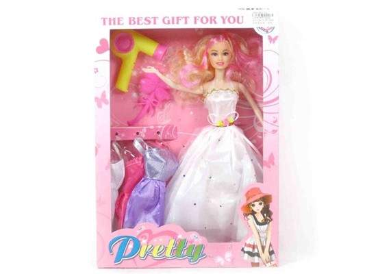 11.5-inch solid body barbie box multicolor mixed