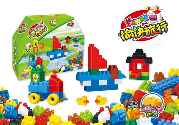 The pleasant trip building blocks (102pcs)