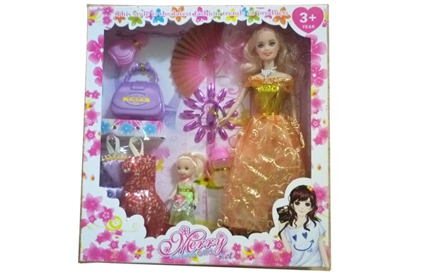 Barbie in box gift set