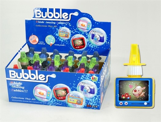 TV bubble water