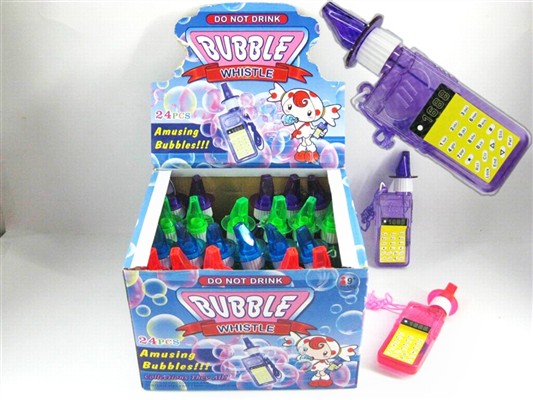 Mobile bubble water