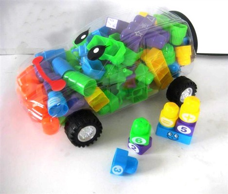 Puzzle car building blocks (105pcs)