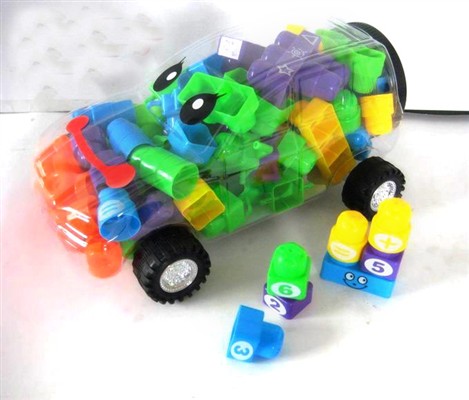 Puzzle car building blocks (89PCS)