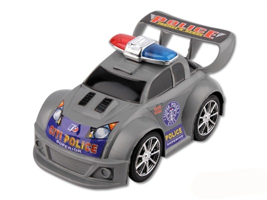 Cartoon pull line police car (with bells)