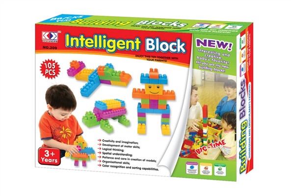 Puzzle blocks (105pcs)