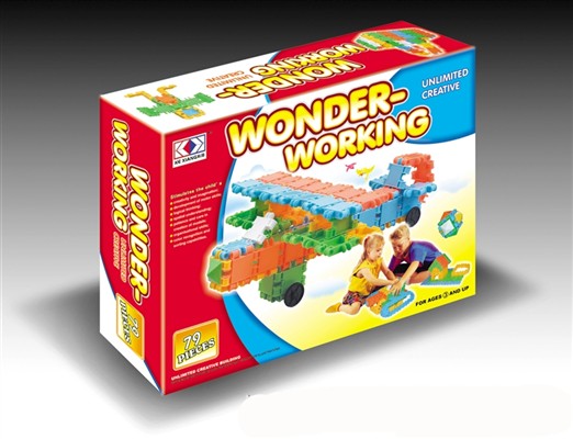 Puzzle blocks (79pcs)