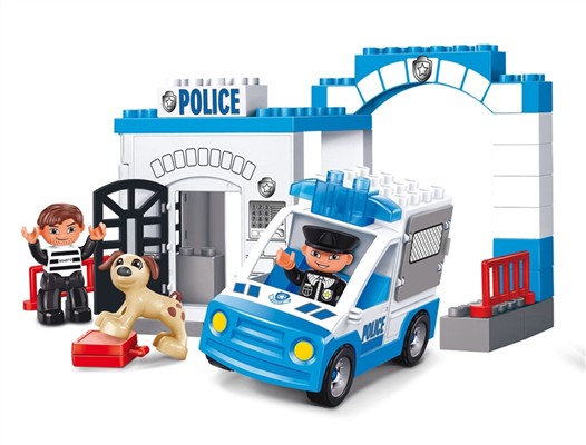The the police building blocks Paradise (39pcs)