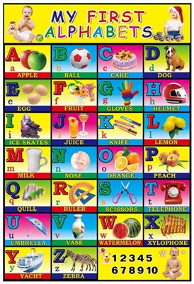 Early education letters wallcharts 4