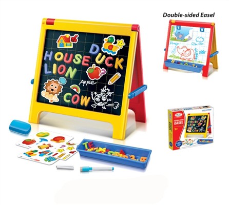 Multi-function double-sided easel