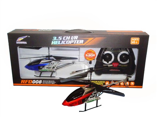 The infrared 3.5 RC aircraft with gyroscope