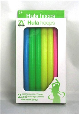 The Hula Hoop box four-color