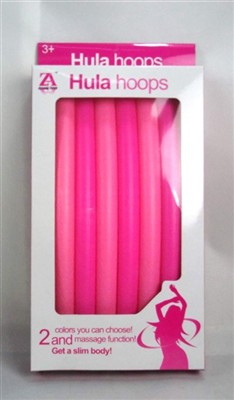 The Hula Hoop box two-color