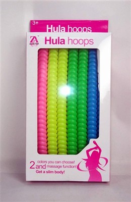 The Hula Hoop box four-color