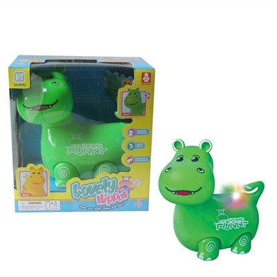 Light and sound electric universal cartoon hippo