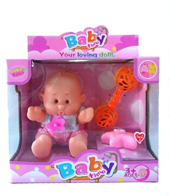 10-inch flavor Cartoon Vinyl baby with IC lights