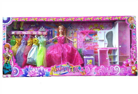 11.5-inch solid body activities hand Barbie suit