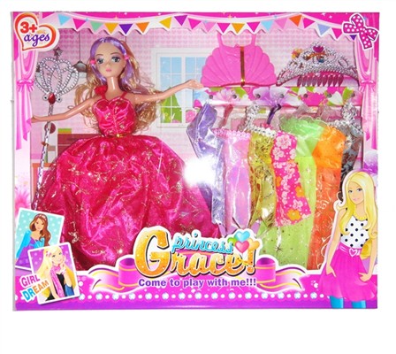 11.5-inch solid body activities hand Barbie suit