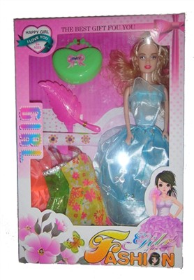 11.5-inch solid body directional hand Barbie suit