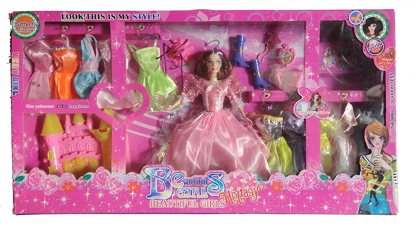 11.5-inch solid body activities hand Barbie suit