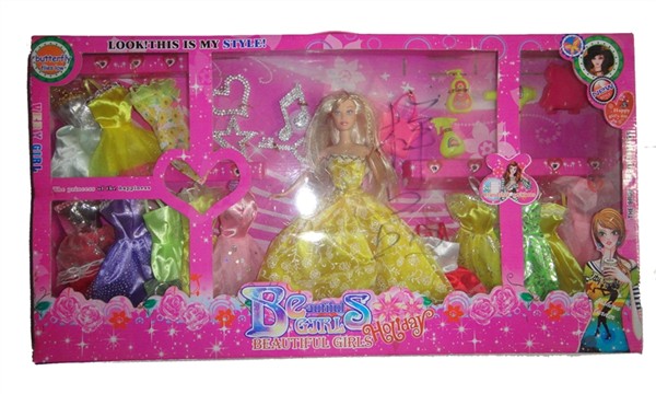 11.5-inch solid body activities hand Barbie suit