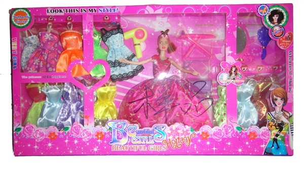 11.5-inch solid body activities hand Barbie suit