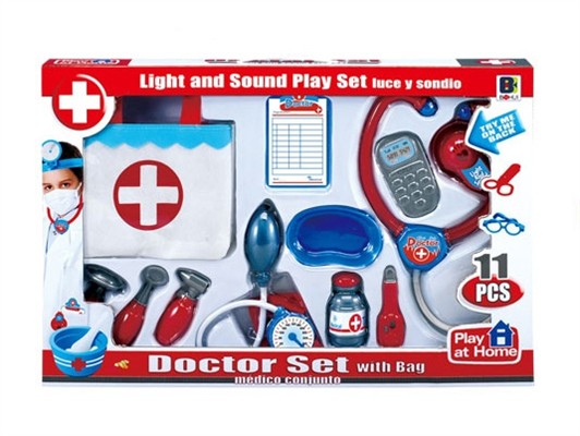 The 11PCS acousto-optic doctors Set cassette bag