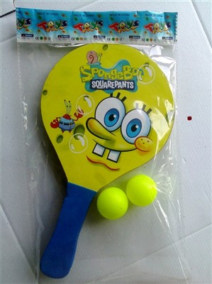 SpongeBob wooden beach rackets