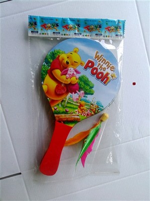 Winnie the Pooh wooden beach rackets