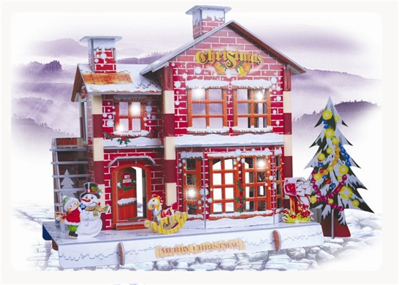 Christmas House villa (124pcs)