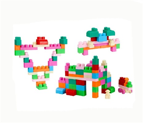 Chunk of children 3D building blocks (42pcs)