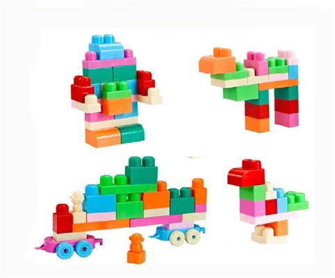 Chunk of children 3D building blocks (27pcs)