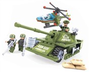 Armored tanks & aircraft combination of the 6th(253pcs)