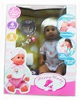 16 - inch living eye pee baby girl