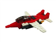 Deformation of the jet fighter ( 63pcs )