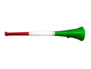 Three torsional vuvuzela with flag