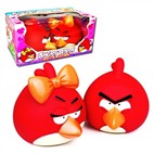 King size angry bird lovers bird 2 mounted piggy bank