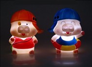 Induction sonic night light cap McDull money boxes 