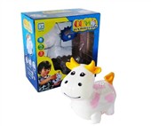 Light and sound electric universal cartoon cows